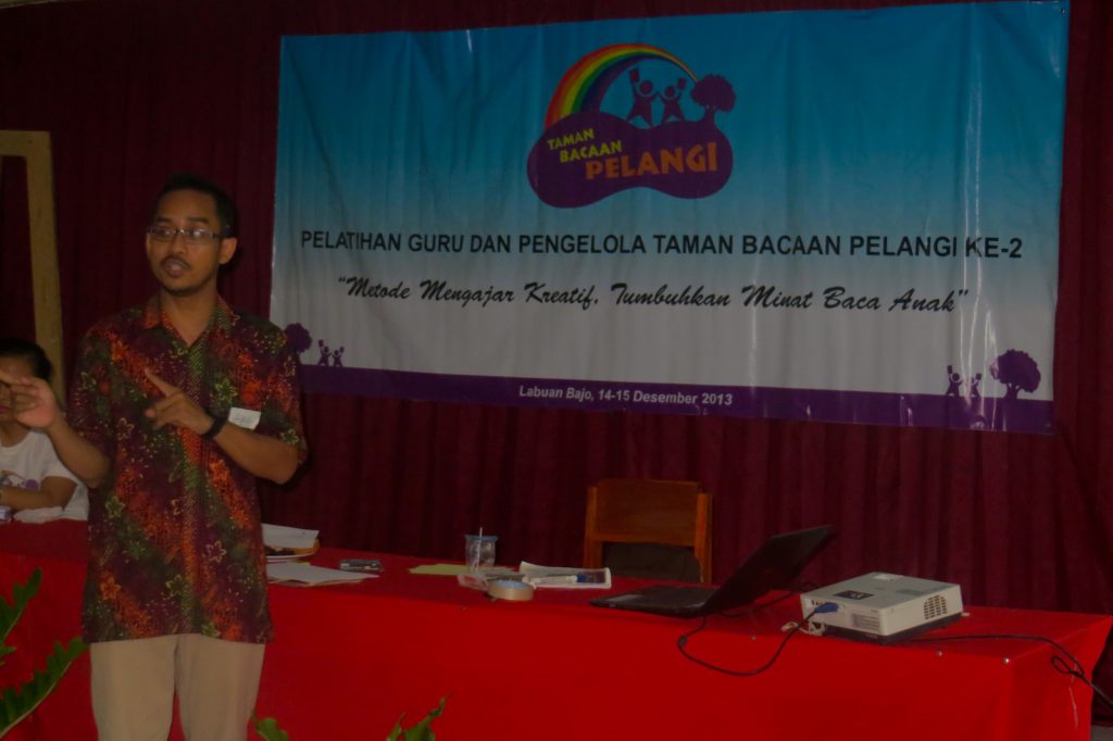 Mr. Agus Sampurno, the speaker. 