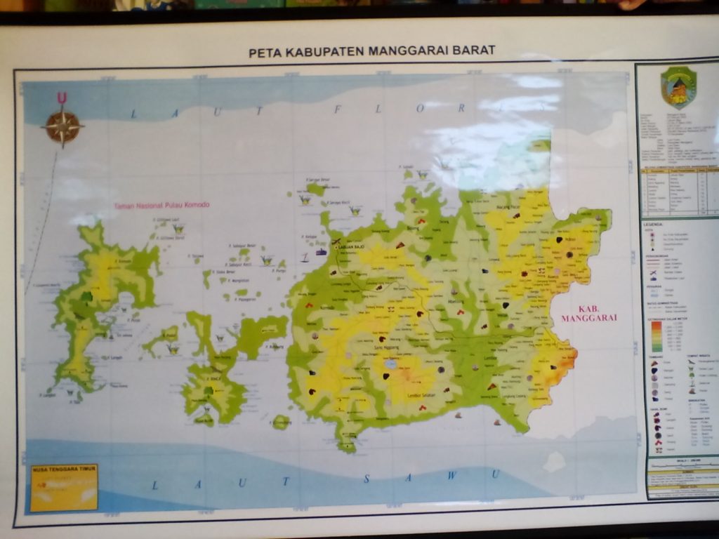 A Map We Borrowed from SDN Labuan Bajo 2