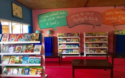 Our Newly Relocated Library in Sumbawa Besar!