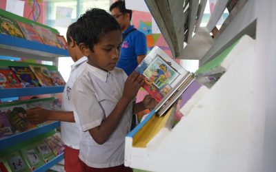 Inaugurating the 52nd Library at SDK Wae Bangka, West Manggarai, NTT