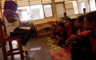 SDN Pulau Komodo Embracing Child Friendly Library