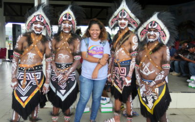 Rainbow Reading Gardens Landed in Sorong, West Papua