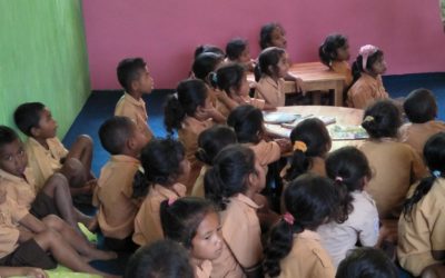 The spirit of learning of children in West Manggarai