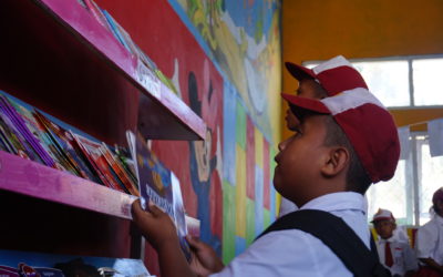 Inauguration of the 69th #TBPelangi Library at SDN Roja 6, Kab. Ende, Flores, NTT