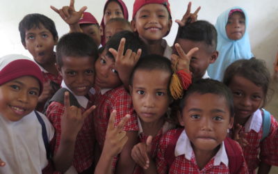 Taman Bacaan Pelangi Berlabuh di Pulau Buton, Sulawesi Tenggara