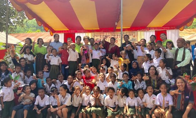 A Big Milestone: Inauguration of Our 100th Library in Eastern Indonesia!