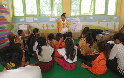 Orientasi Jam Kunjung Perpustakaan : Belajar Menjadi Kanak-kanak.