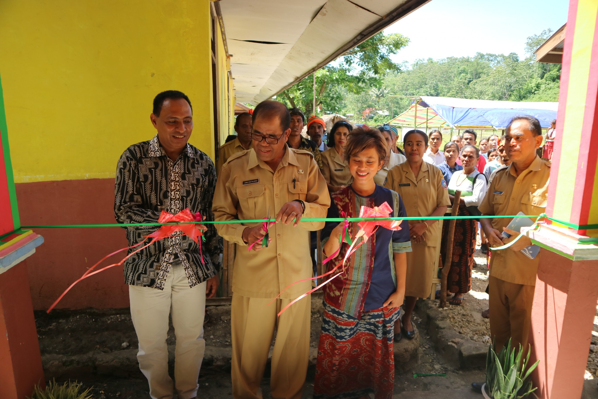 Peresmian Perpustakaan Sdi Binawatu Kerja Keras Yang Terbayar