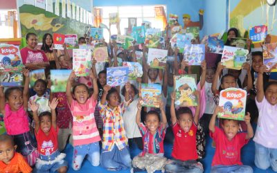 Peresmian Perpustakaan Ramah Anak Taman Bacaan Pelangi ke -123 di SDI Puukungu