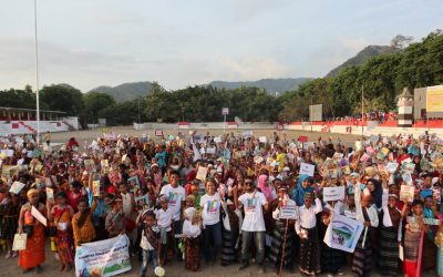 SATU DEKADE TAMAN BACAAN PELANGI BERKARYA, MENGHADIRKAN FESTIVAL LITERASI PERTAMA DI ENDE, FLORES, NTT.