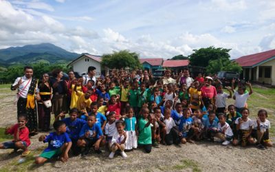 PERESMIAN PERPUSTAKAAN RAMAH ANAK SDN DHAWE DORI: KOLABORASI SEMPURNA SEMUA PIHAK