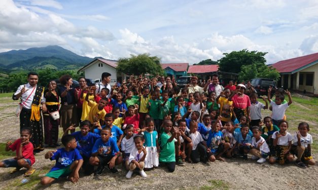 PERESMIAN PERPUSTAKAAN RAMAH ANAK SDN DHAWE DORI: KOLABORASI SEMPURNA SEMUA PIHAK