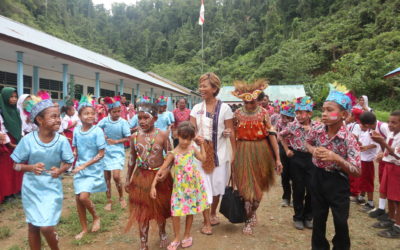 PELANGI DI RAJA AMPAT: PERPUSTAKAAN TBP KE-131 DI SDN 29 PERUM. 100, WAISAI