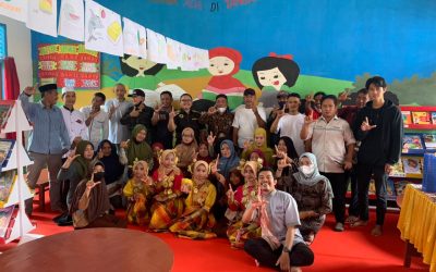 WAJAH BARU PERPUSTAKAAN KE-147 TAMAN BACAAN PELANGI DI KAB. MAMUJU